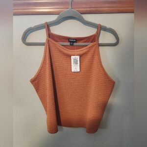 Torrid Women's Orange Textured Top